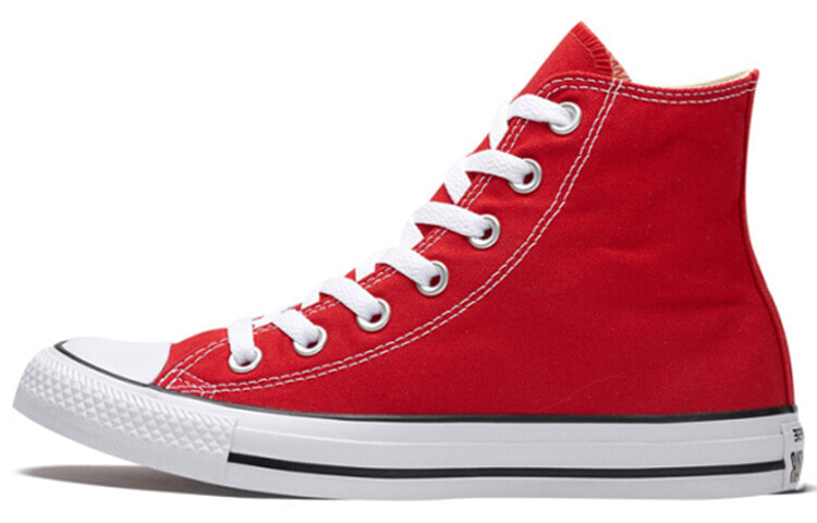 Converse Chuck Taylor All Star 经典常青款 防滑轻便 高帮 帆布鞋 男女同款 中国红 / Кеды Converse Chuck Taylor 101013