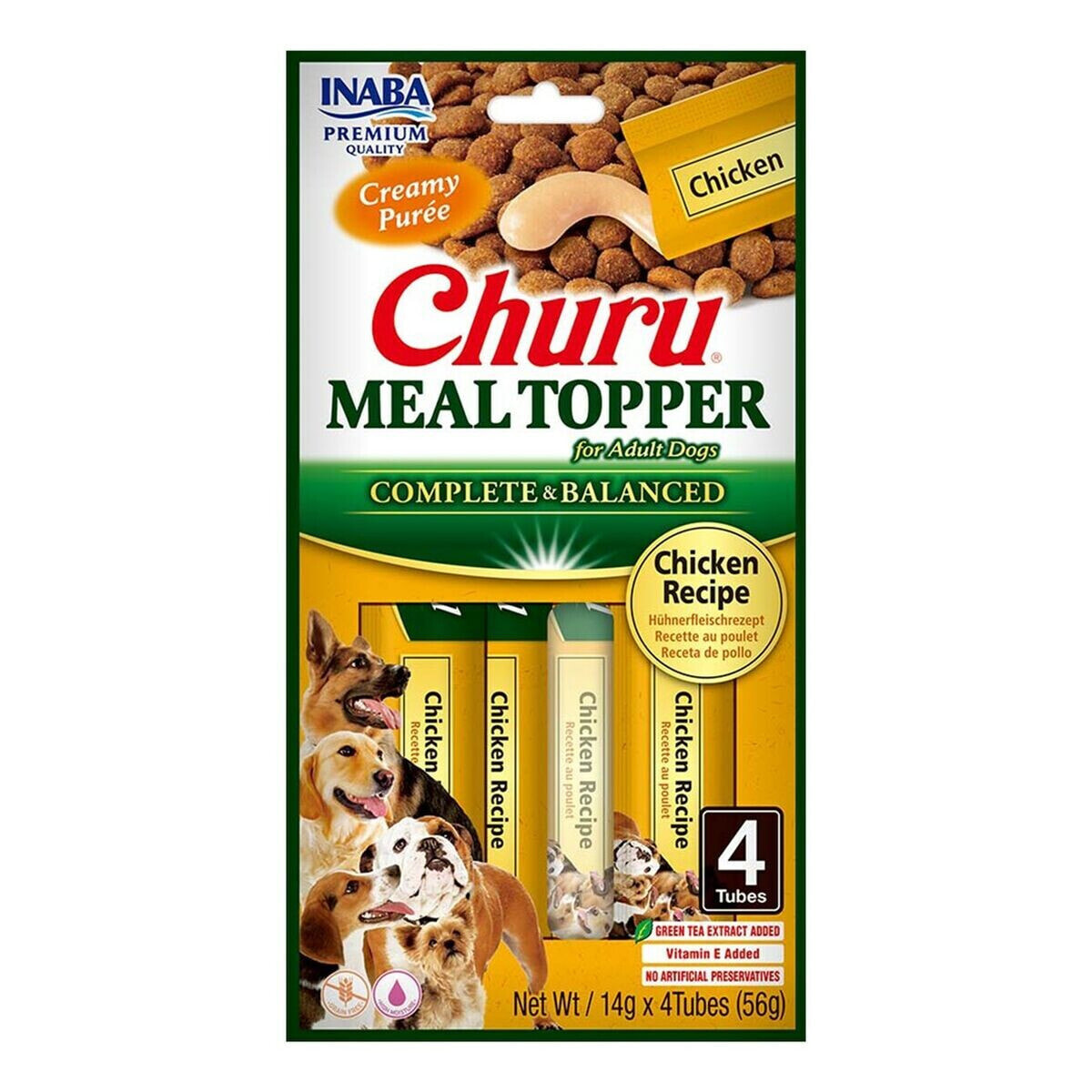 Dog Snack Inaba Churu Meal Topper Chicken Chicken