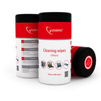 Gembird CK-WW100-01 - Equipment cleansing dry cloths - LCD/TFT/Plasma - Microfiber - Black,Red,White - 1 pc(s) - 100 pc(s)