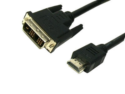 MediaRange MRCS118 видео кабель адаптер 2 m HDMI DVI Черный