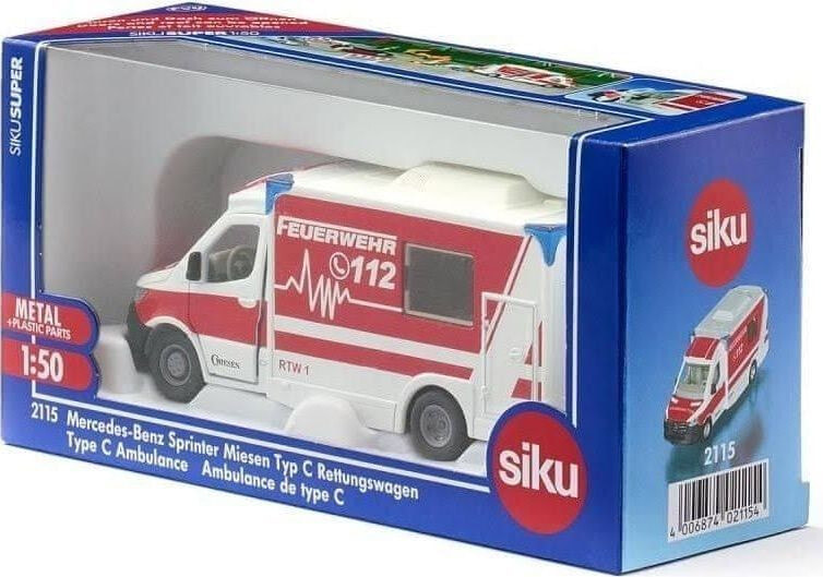 Siku Siku Super - Mercedes-Benz Sprinter Ambulans S2115