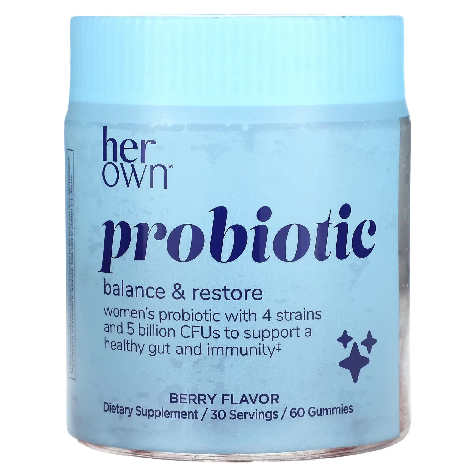 Probiotic Gummies, Berry, 60 Gummies