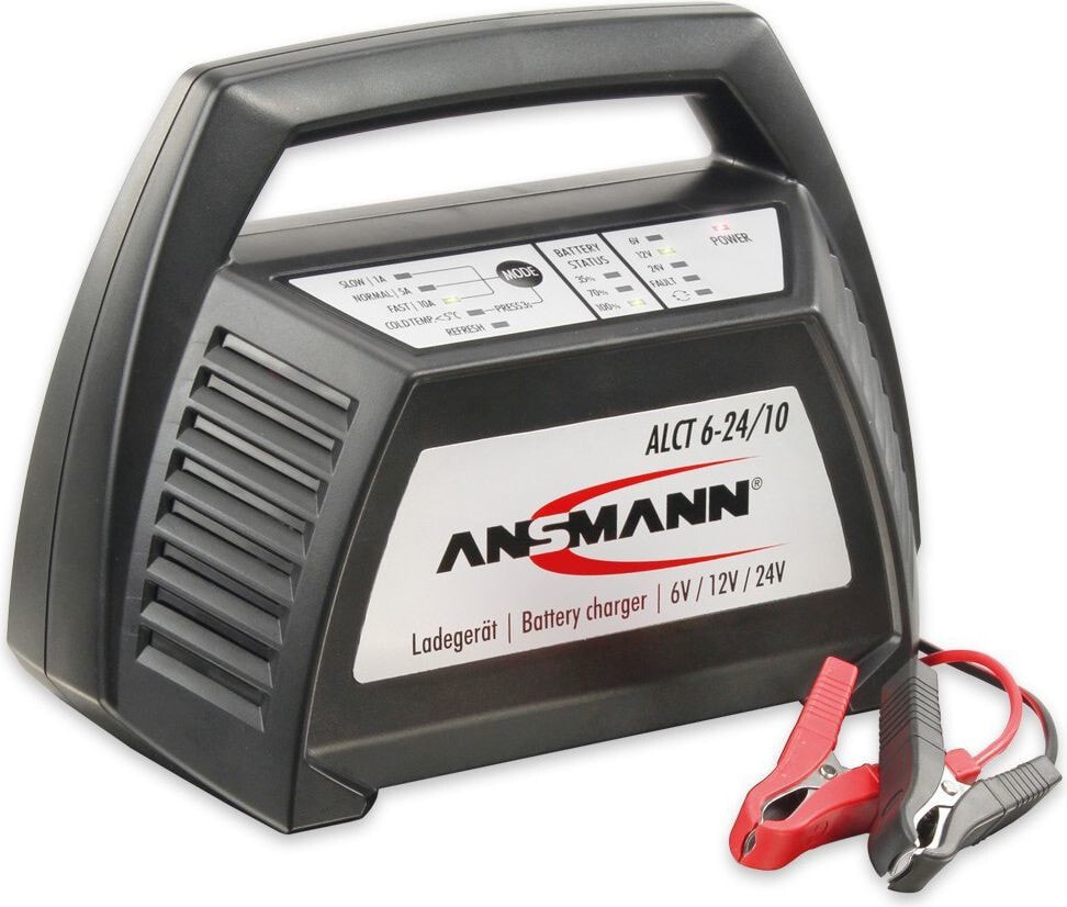 Зарядное устройство для автомобильного аккумулятора ANSMANN® Ansmann Ładowarka ołowiowo-kwasowa ALCT6-24/10 (1001-0014)