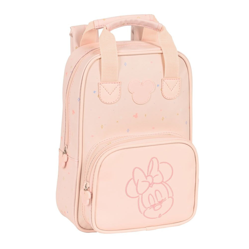 SAFTA With Handles Minnie Mouse Baby Backpack