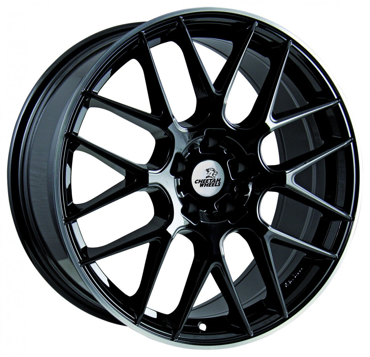 Колесный диск литой Cheetah Wheels CV.03 black horn polished 8x18 ET38 - LK5/105 ML56.6