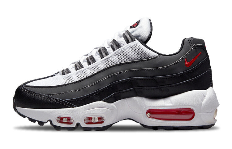 Nike Air Max 95 Recraft 轻便 低帮 跑步鞋 GS 黑白红 / Кроссовки Nike Air Max 95 Recraft GS CJ3906-105