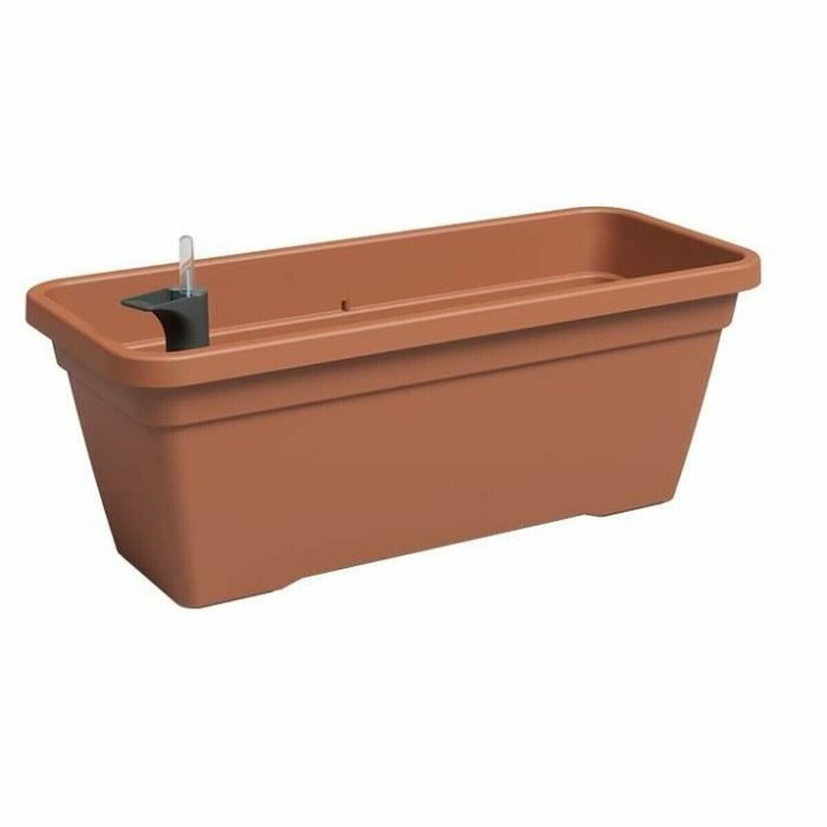 Plant pot Artevasi 77,9 x 24 x 22 cm Terracotta Plastic Rectangular