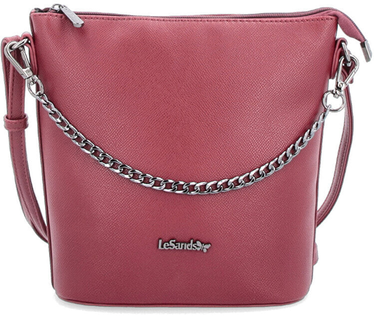 Женская сумка кроссбоди Le-Sands Women crossbody bag 9010 Bordeaux