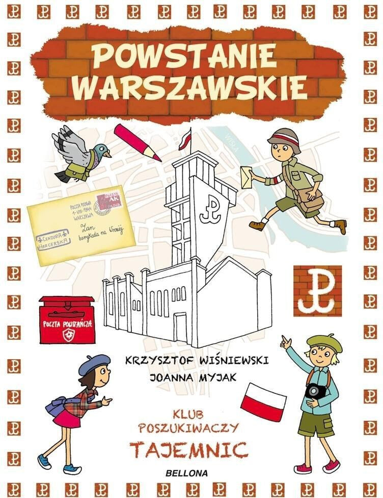 Раскраска для рисования Bellona Klub Poszukiwaczy Tajemnic. Powstanie Warszawskie