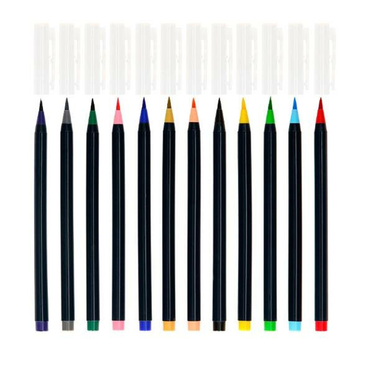 Set of Felt Tip Pens Liderpapel RT16 12 Pieces