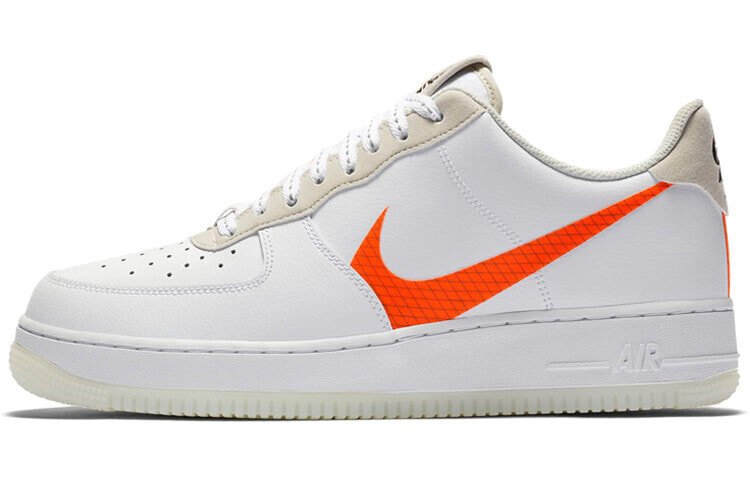 Nike Air Force 1 Low 07 LV8 夜光 低帮 板鞋 男女同款 白橙 / Кроссовки Nike Air Force 1 Low 07 LV8 CD0888-100