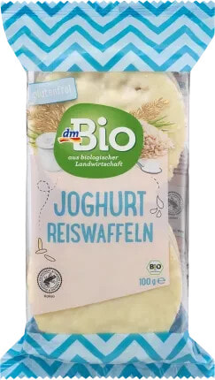 Reiswaffeln, Joghurt, glutenfrei, 100 g