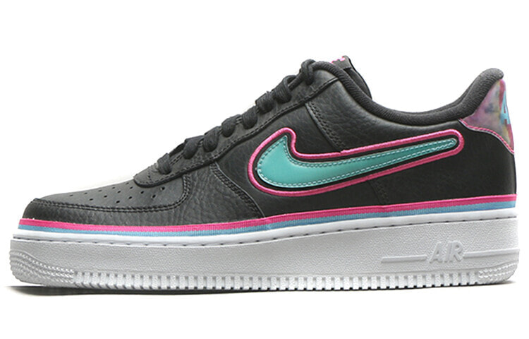 Nike Air Force 1 Low 07 LV8 South Beach 低帮 板鞋 GS 灰 / Кроссовки Nike Air Force 1 Low 07 LV8 South Beach GS AR0734-001