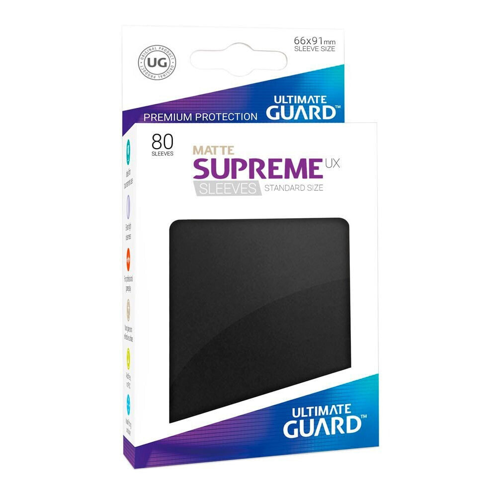 ULTIMATE GUARD Matte Supreme UX premium trading cards sleeves 66x91 mm 80 units