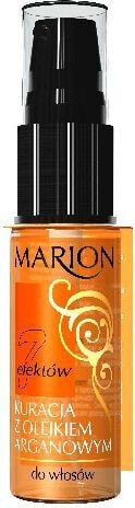 Несмываемый уход для волос Marion Hair Line Kuracja z olejkiem arganowym 15 ml