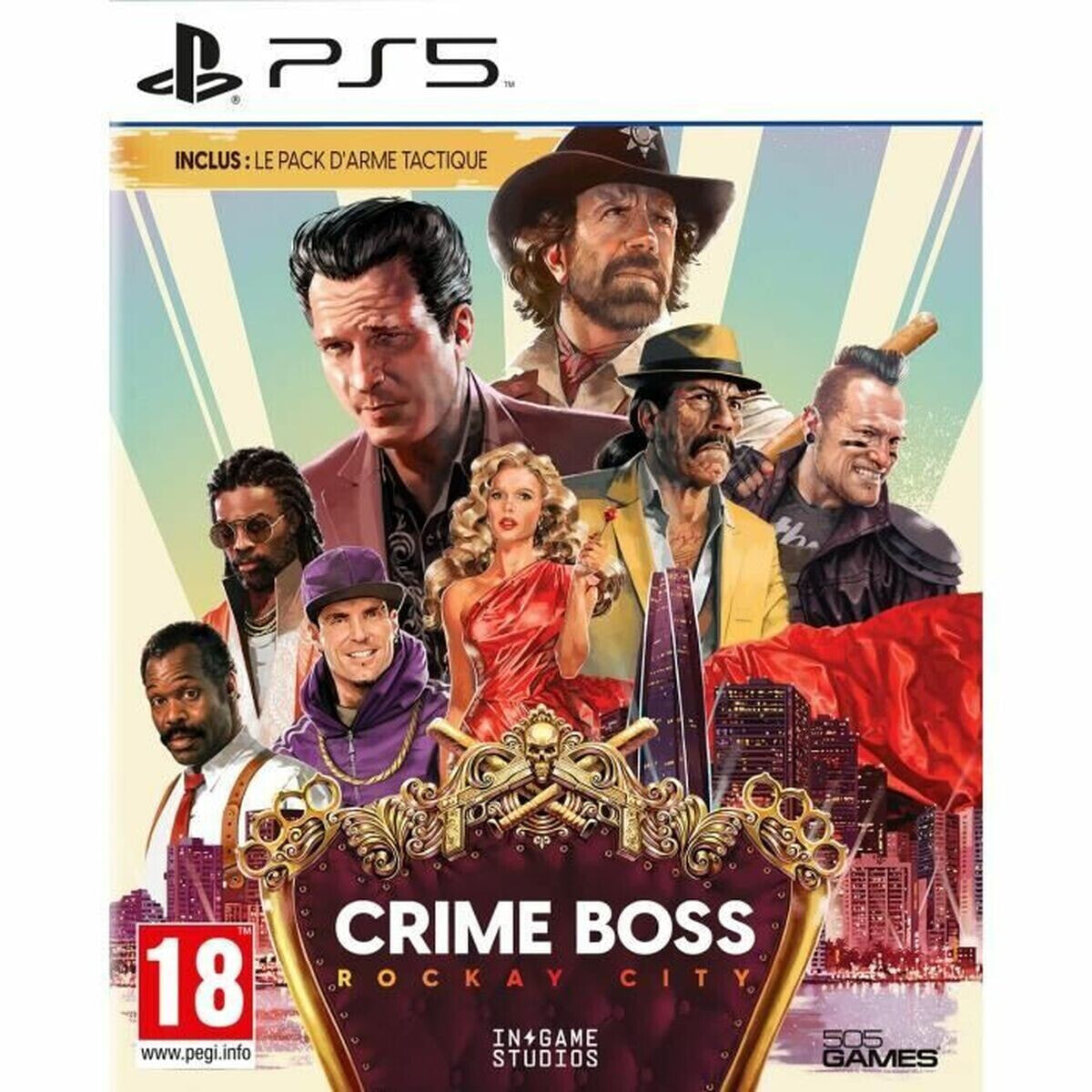 Видеоигры PlayStation 5 Just For Games Crime Boss: Rockay City