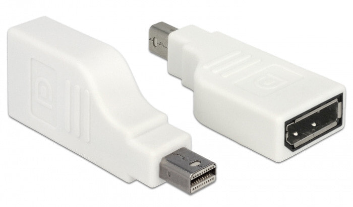 DeLOCK 65867 кабельный разъем/переходник mini Displayport Displayport Белый