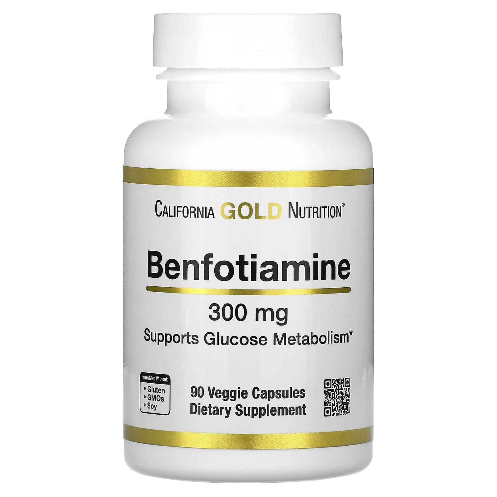 Benfotiamine, 300 mg, 30 Veggie Capsules