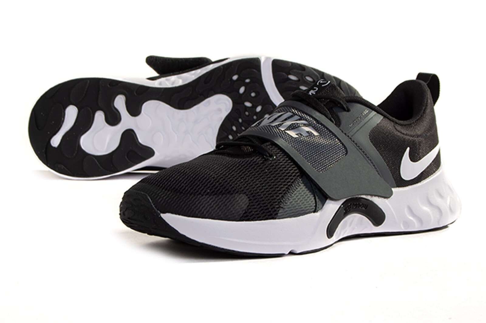 Мужские кроссовки черные комбинированные низкие Nike DH0606-001
