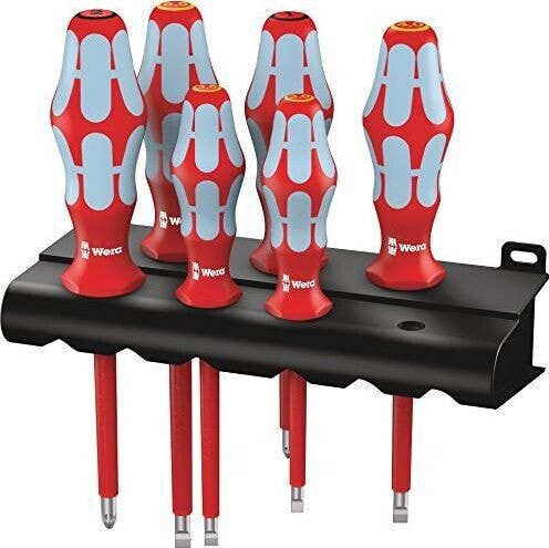 Wera Wera 3160i / 3165i / 6 Rack - Screwdriver set, stainless steel