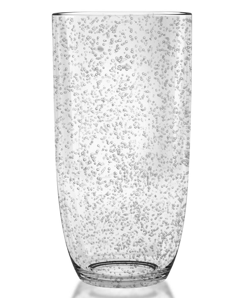 TarHong bubble Jumbo Glass, Clear, 23 oz., Premium Plastic, Set of 6