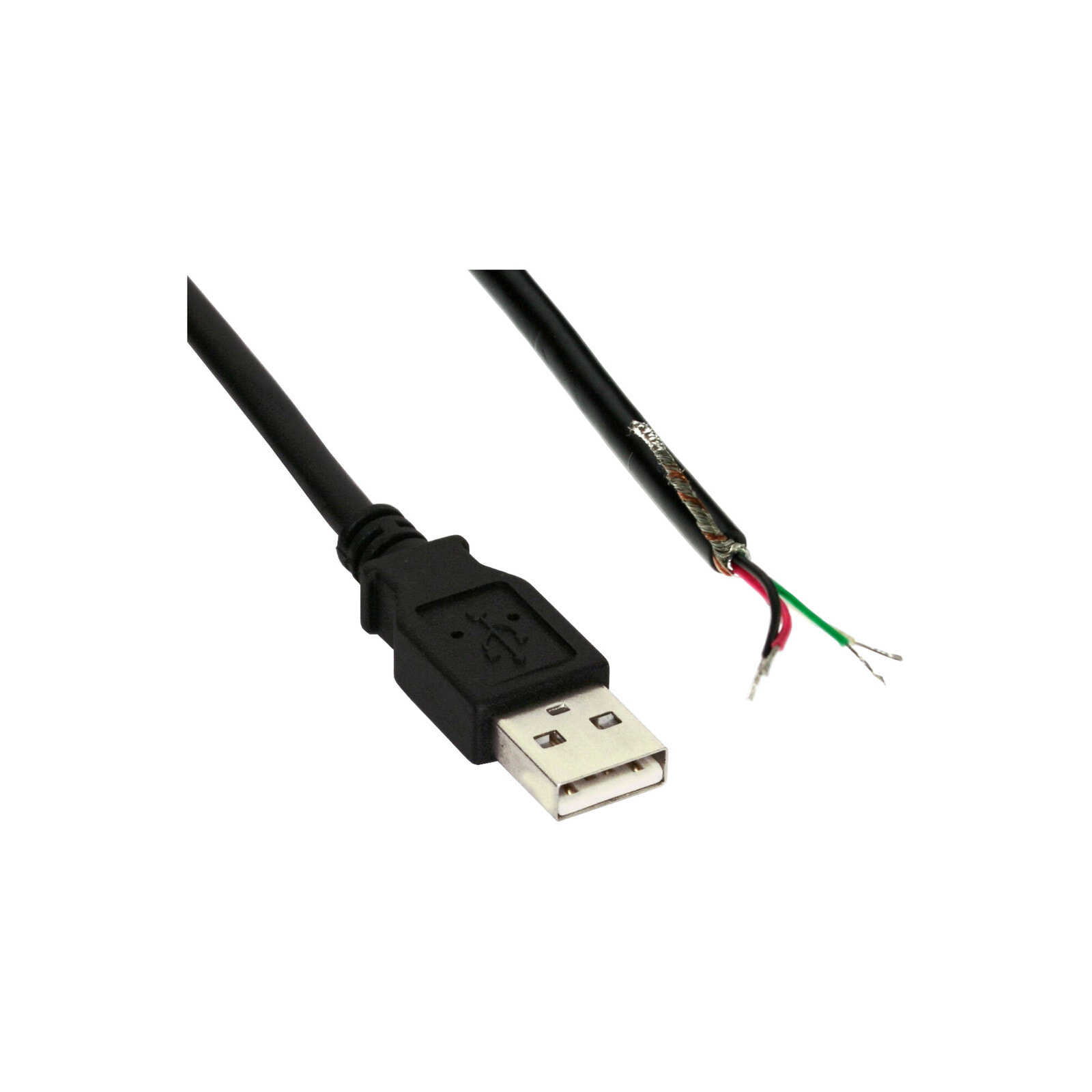InLine 34520Z USB кабель 2 m Черный