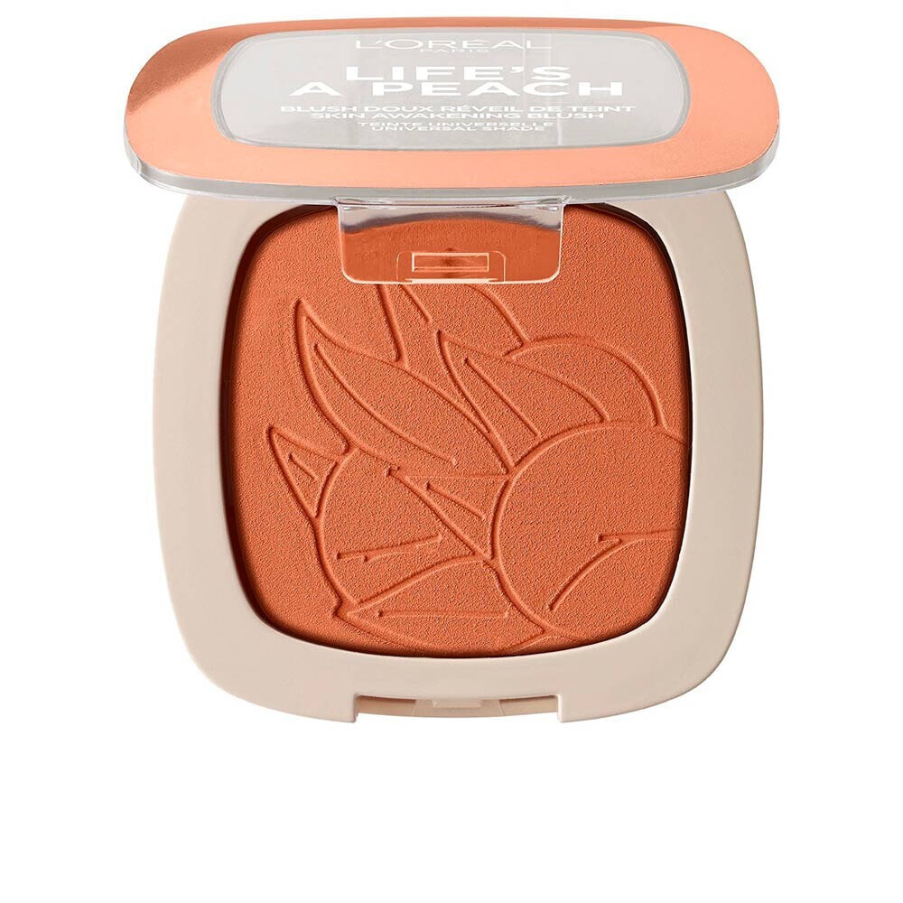 L'Oreal Paris Life's A Peach Blush No.1 Eclat Peach Компактные румяна персикового цвета 9 г