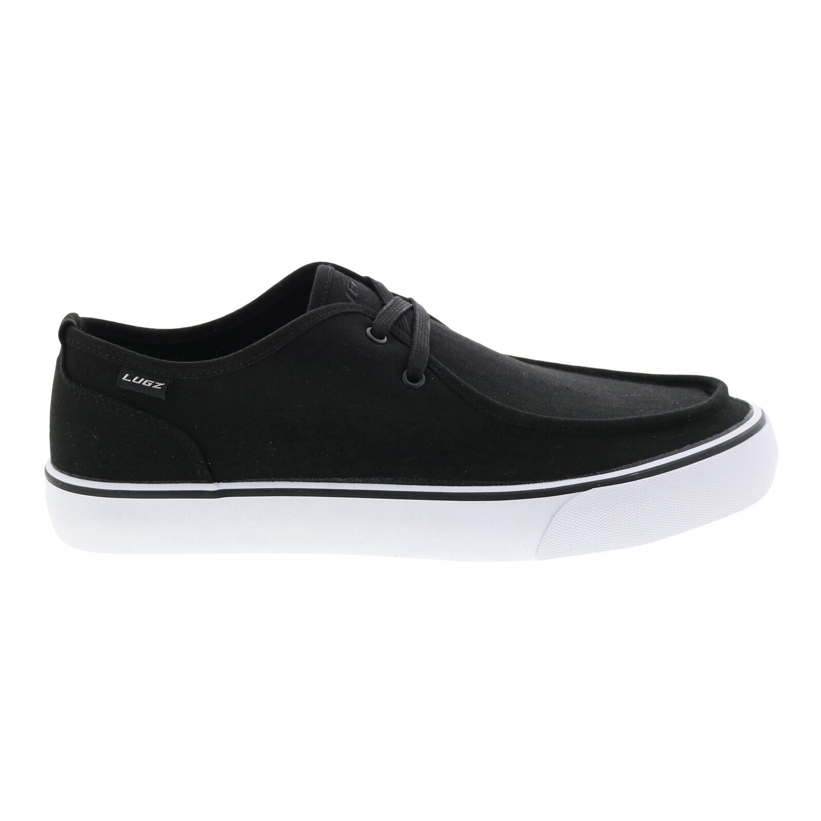Lugz Sterling MSTERLC-060 Mens Black Canvas Lifestyle Sneakers Shoes