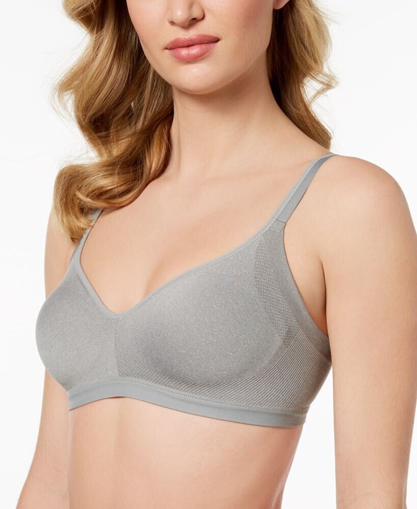 Warners® Easy Does It® Underarm-Smoothing with Seamless Stretch Wireless  Lightly Lined Comfort Bra RM3911A Warner's Размер: XL купить от 3336 рублей  в интернет-магазине MALL