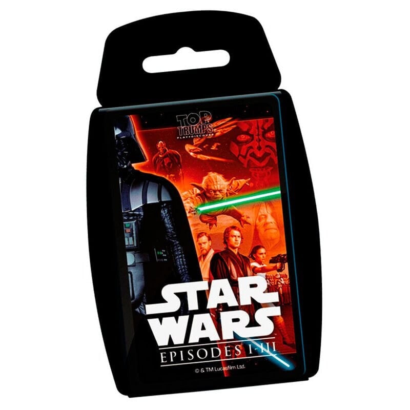ELEVEN FORCE Spanish Star Wars Classic Top Trumps Board Game