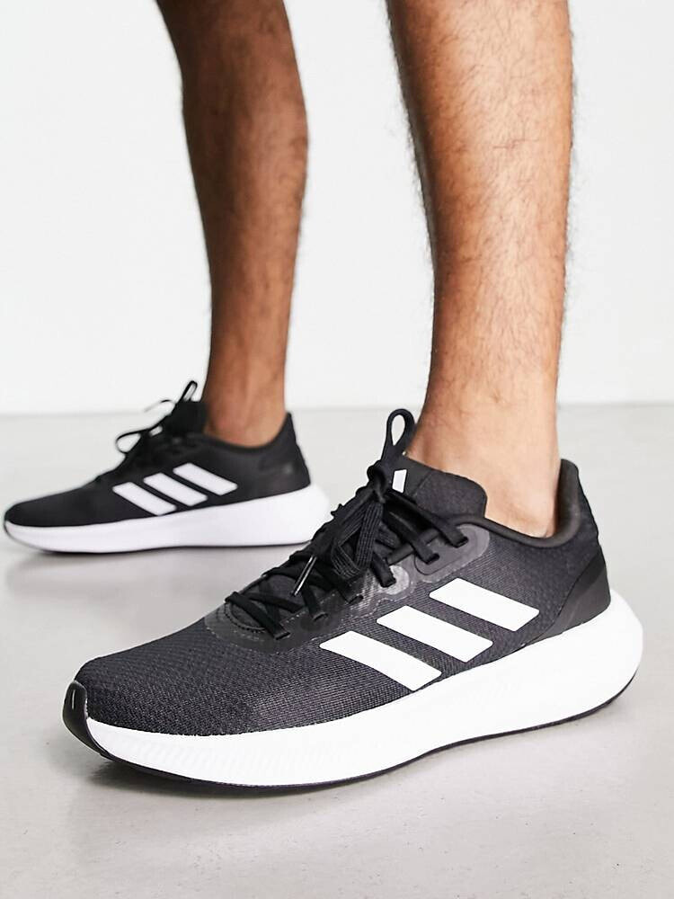 adidas Running – Run Falcon 3.0 – Sneaker in Schwarz