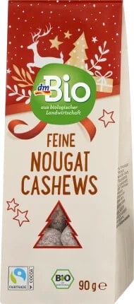 feine Nougat Cashews, 90 g