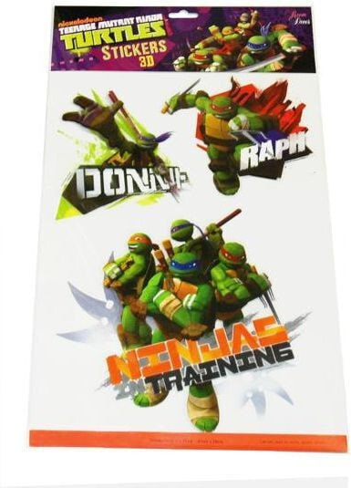 Euro Trade 3D Teenage Mutant Ninja Turtles Wall Decoration - 301093