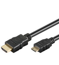 Goobay 2m HDMI HDMI кабель HDMI Тип A (Стандарт) HDMI Type C (Mini) Черный 31932