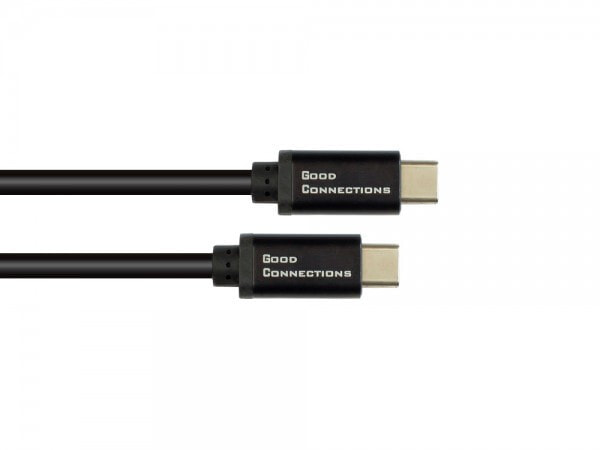 Alcasa 2213-SF015S USB кабель 1,5 m USB 2.0 USB C Черный