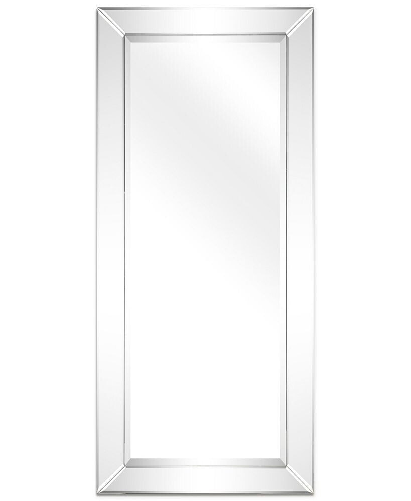 Solid Wood Frame Covered with Beveled Clear Mirror Panels - 24
