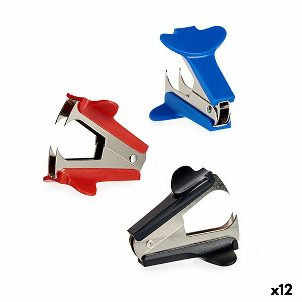 Staple Remover Plastic Metal (12 Units)