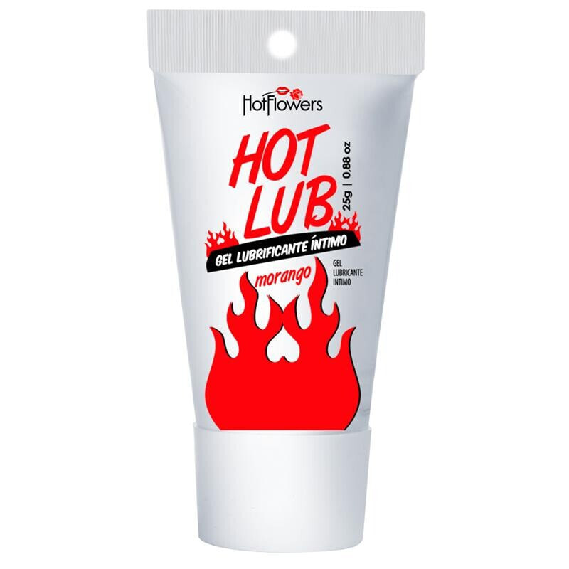 Intimate lubricant Heat effect strawberry flavor.