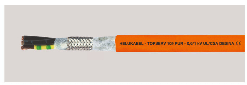 Helukabel 75943 - Low voltage cable - Orange - Cooper - 1.5 mm² - 90 kg/km - -30 - 80 °C