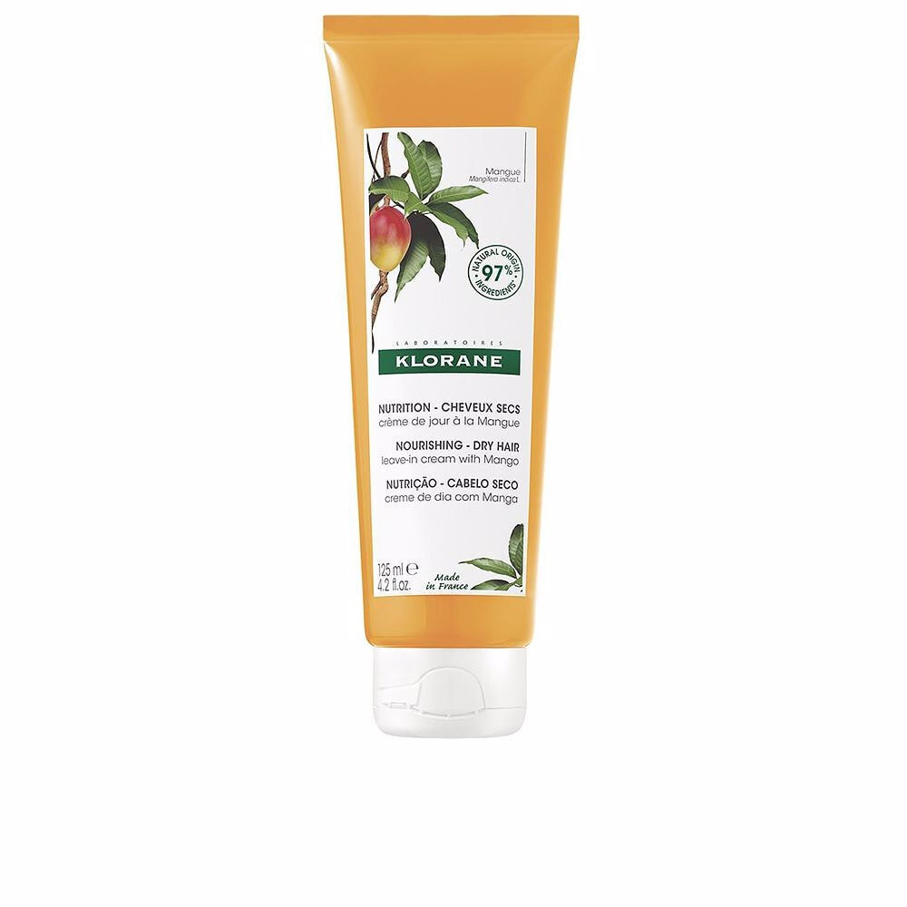 Klorane Nourishing-Dry Hair Leave-In Cream Питательный несмываемый кондиционер с экстрактом манго 125 мл