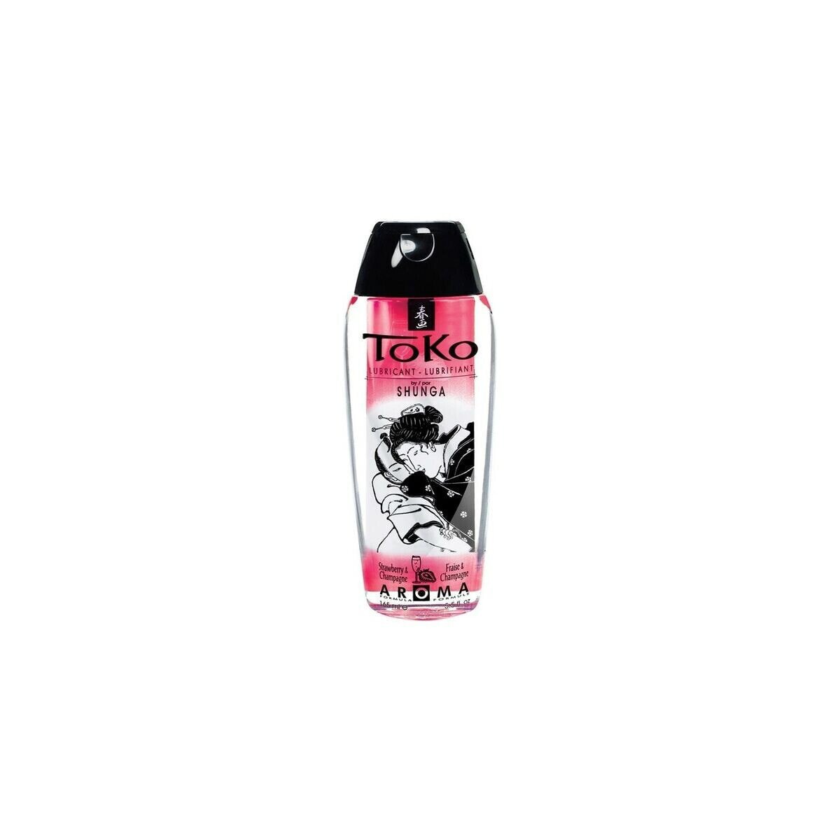 Toko Lubricant Strawberry & Champagne Shunga 8407400 165 ml Strawberry