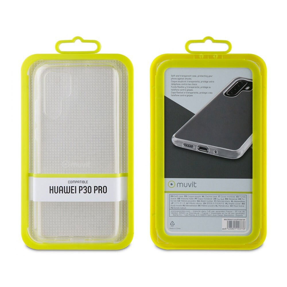 MUVIT Cristal Soft Case Huawei P30 Pro Cover