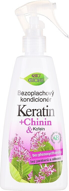 Haarspülung ohne Ausspülen mit Keratin und Chinin - Bione Cosmetics Keratin + Quinine Leave-in Conditioner