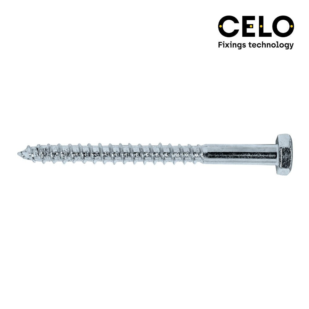 CELO Din 571 Hex Lag Screw 8x100 mm 100 Units