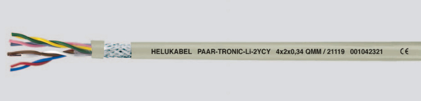 Helukabel 21112 - Low voltage cable - Grey - 0.22 mm² - 31 kg/km - -5 - 70 °C - -30 - 80 °C