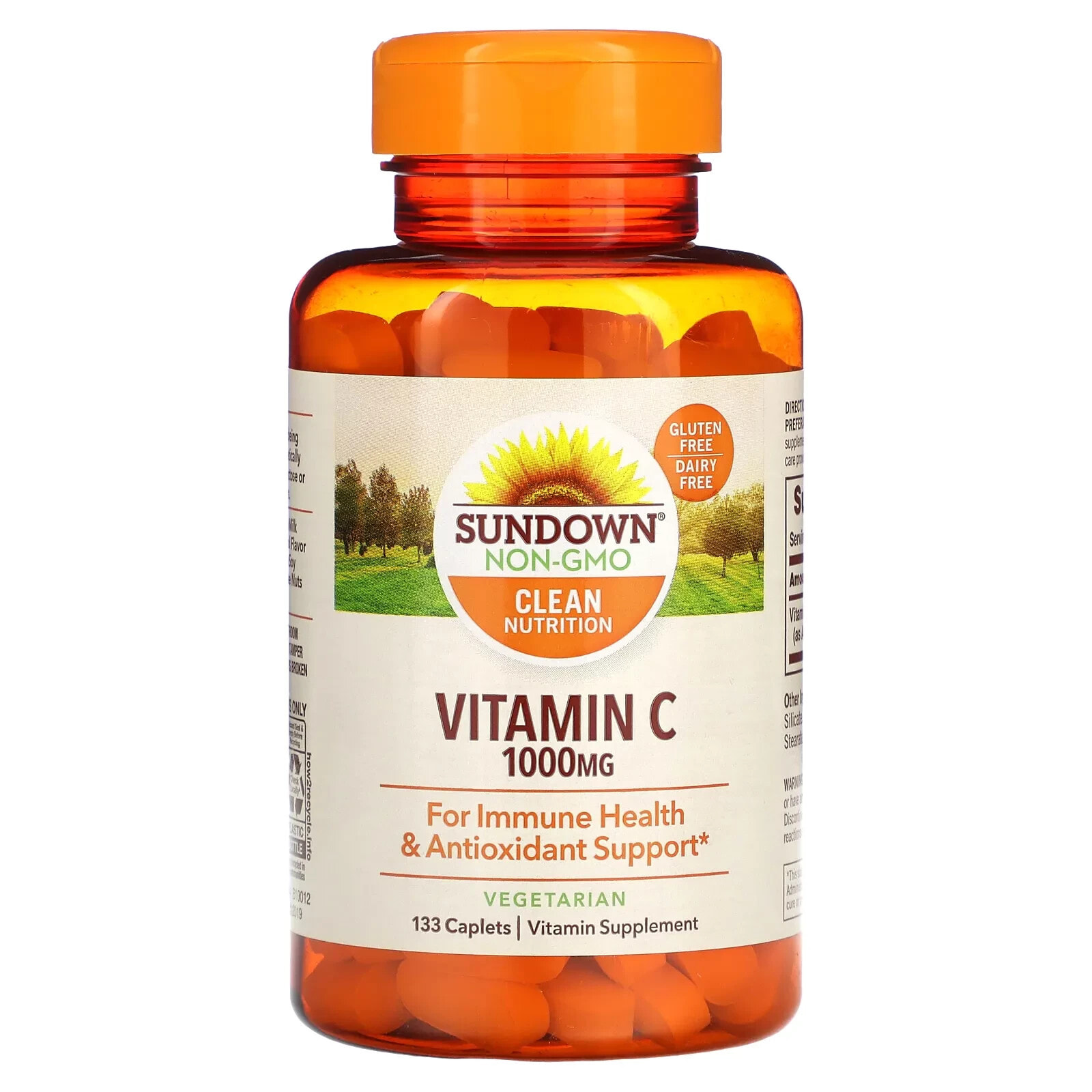 Vitamin C, 1,000 mg, 133 Caplets