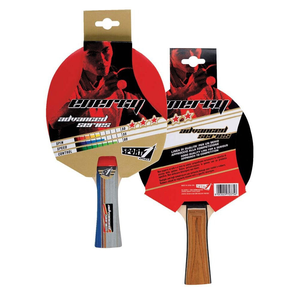 SPORT ONE Energy 3 Stelle Ping Pong Rackets