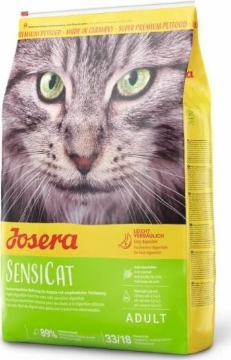 Сухой корм для кошек Josera, для придирчивых с чувствительным желудком, 0.4 кг