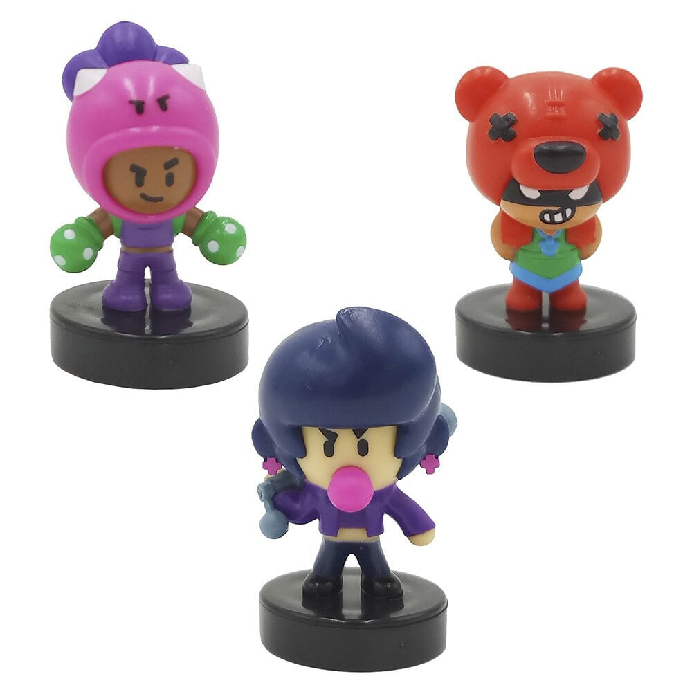 BIZAK Brawl Stars Pack 3 Figures In Box цвет разноцветный — купить недорого  с доставкой, 17736475