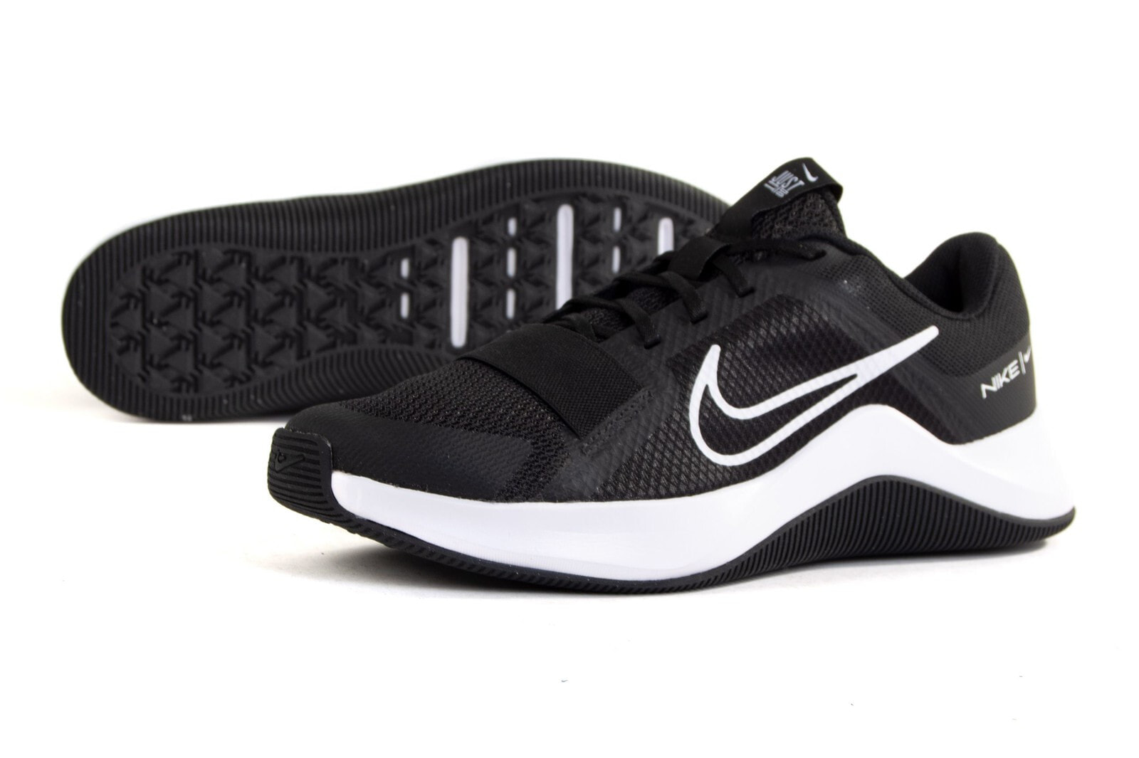 Мужские кроссовки черные тканевые низкие Nike DM0823-003